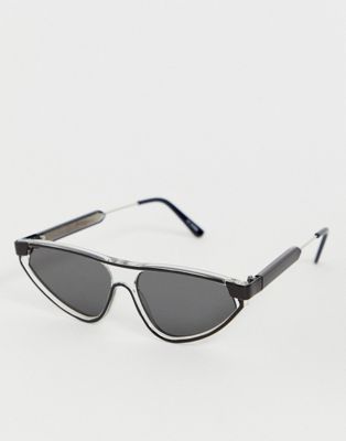 Spitfire - SNIP - Cat eye-zonnebril in zwart
