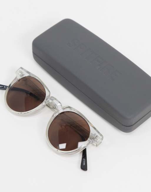 Spitfire store clear sunglasses