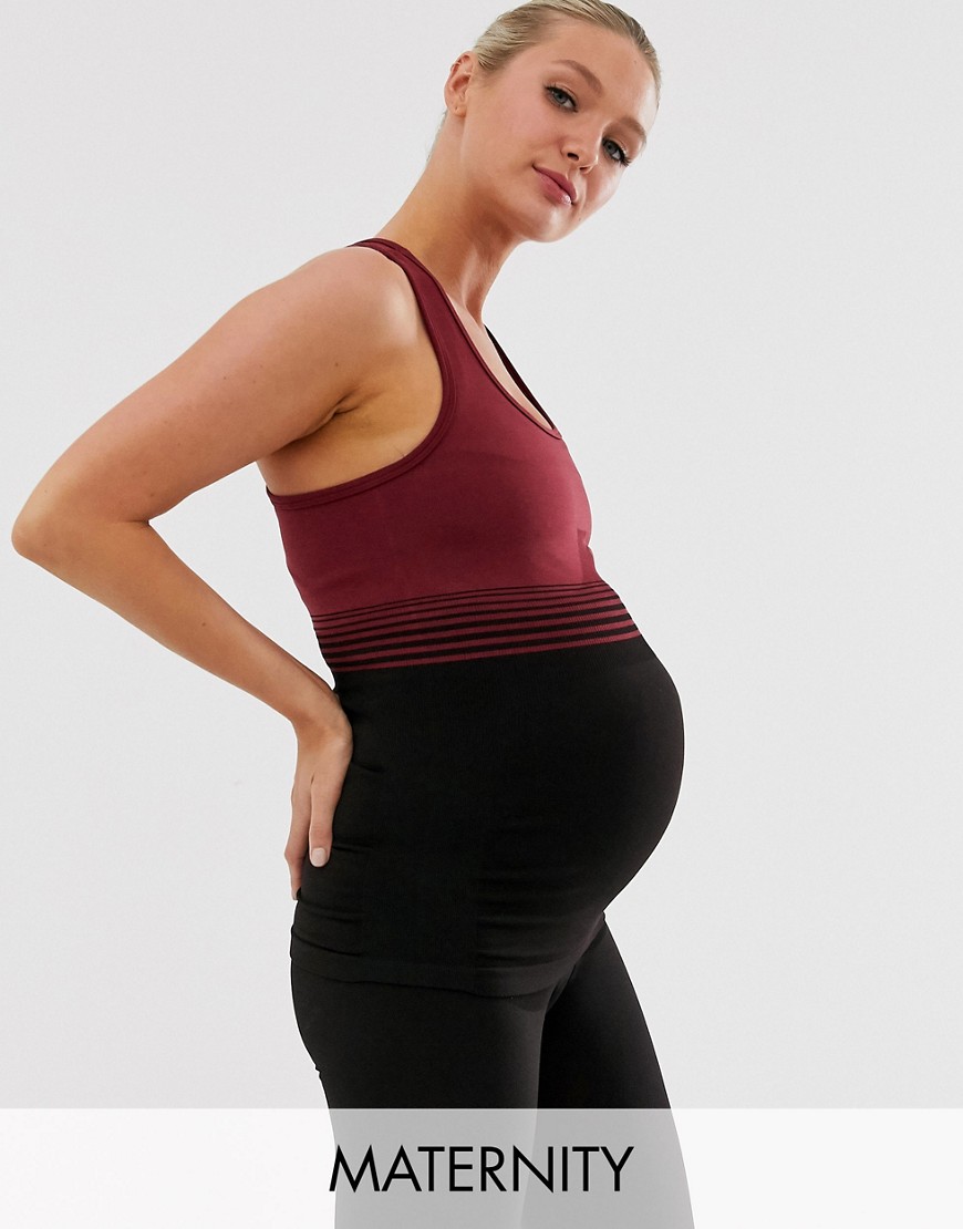 Спортивная майка для беременных Mamalicious-Черный