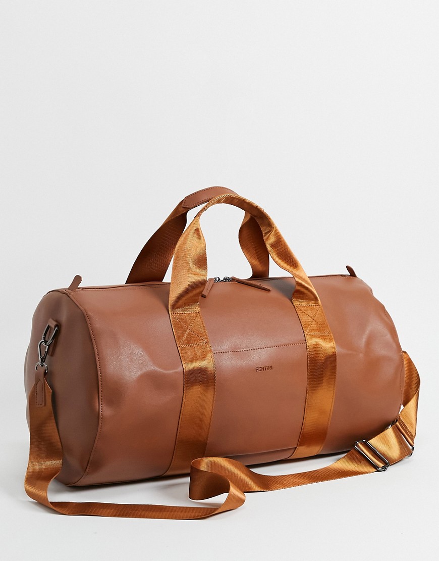 фото Спортивная сумка из искусственной кожи fenton-коричневый цвет