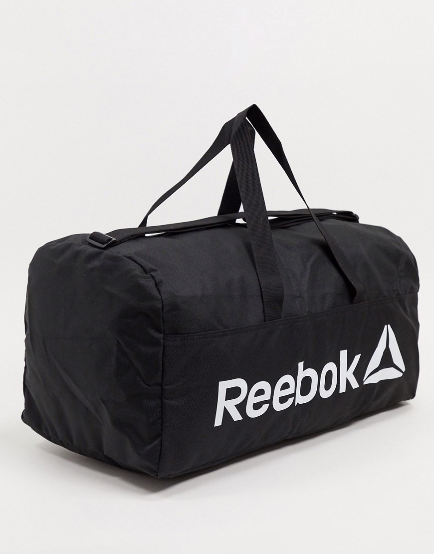 фото Спортивная сумка с бутылкой и полотенцем reebok-черный