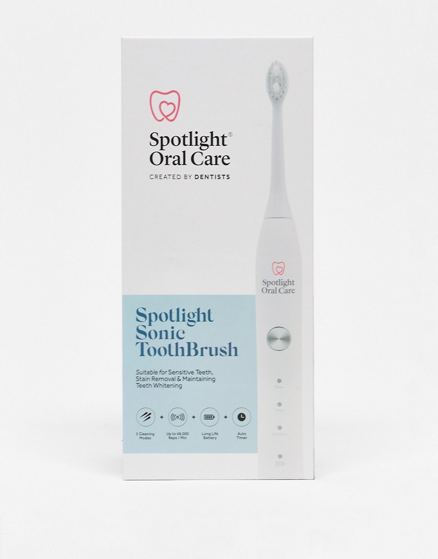 Spotlight Oral Care Sonic Toothbrush in White-No colour