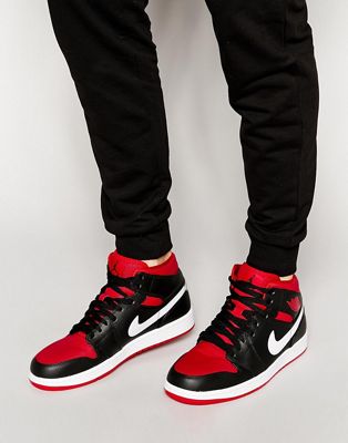 Средние кроссовки Nike Air Jordan 1 | ASOS