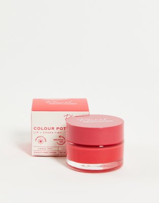 фото Средство для губ и щек planet revolution – the colour lip and cheek pot (coral pop)-оранжевый цвет