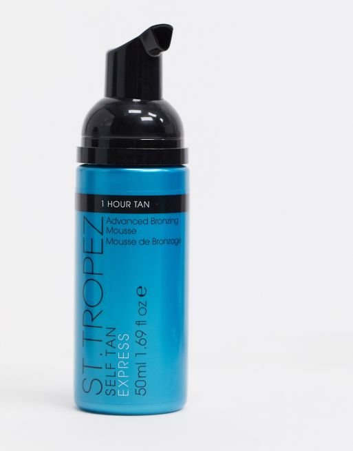 St. Tropez – 1hr Express – Set med 50ml brun utan sol och appliceringsvante, 3 av 4