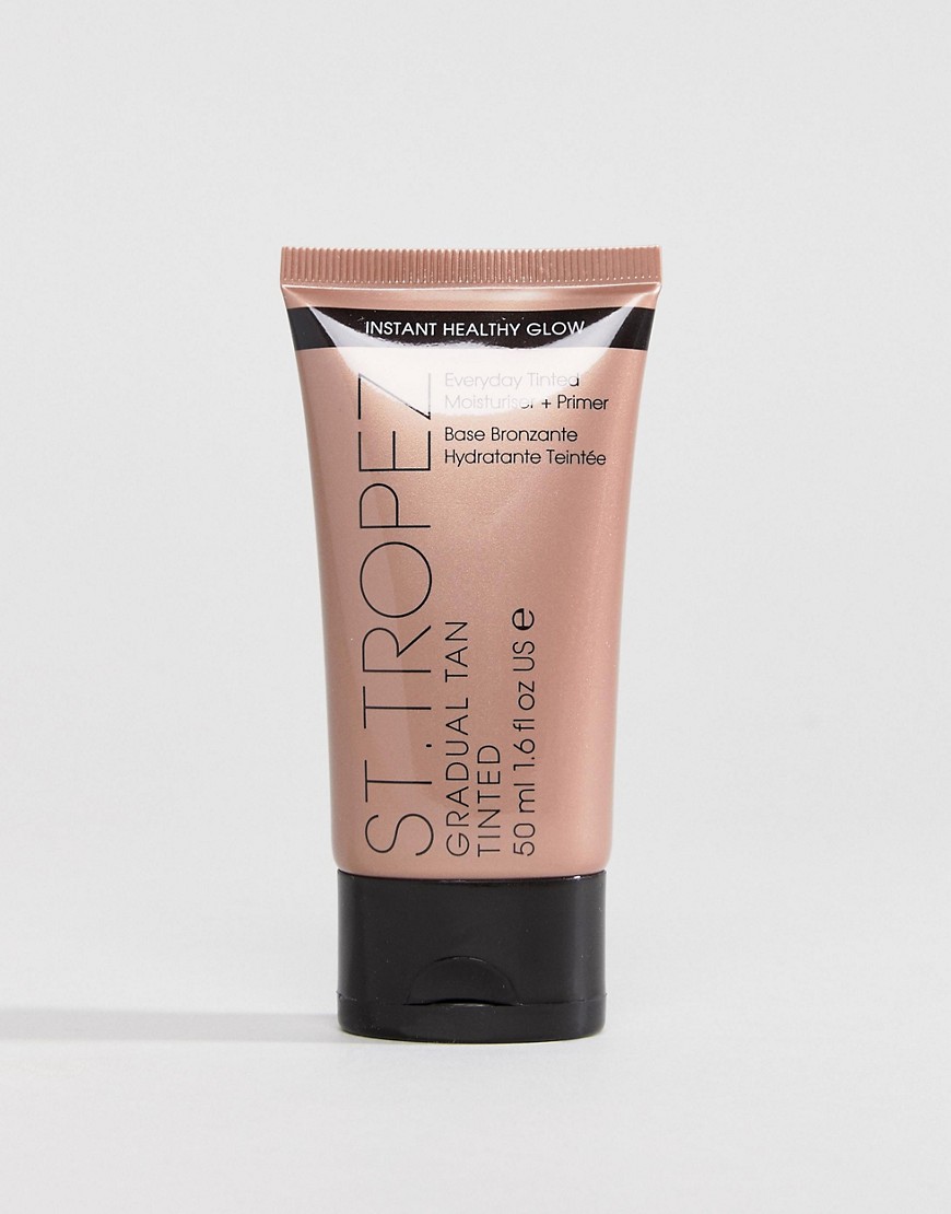 St. Tropez - Bruiningslotion - Getinte moisturizer en primer 50ml-Zonder kleur