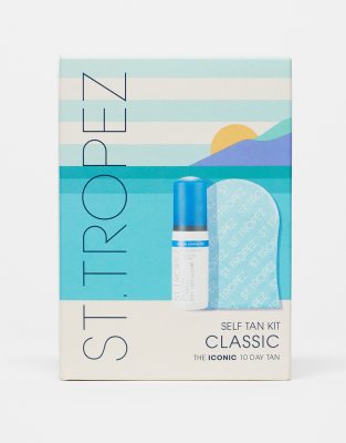 St Tropez Self Tan Classic Mini Kit-no Color In White