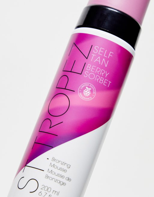 St. Tropez - Selvbruner - Berry Sorbet Mousse 200 ml, 2 af 4
