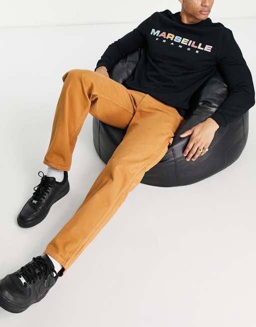 Stan Ray 80s painter pants in brown duck