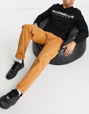 Stan Ray 80s painter trousers in brown duck - ASOS Price Checker