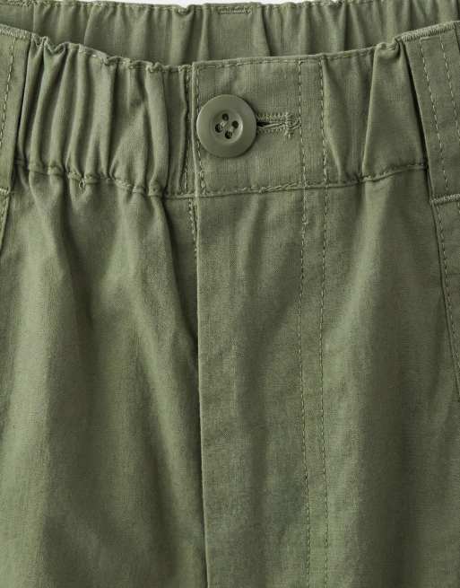 Stan Ray - Baggy broek met elastische taille in kaki, 9 van 9