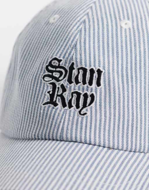 Stan Ray ball cap in hickory stripe, 2 of 3