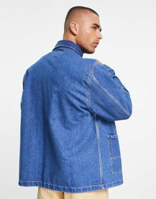 mens denim barn jacket