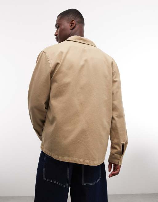 Stan Ray – Beige jacka med dragkedja , 5 av 5
