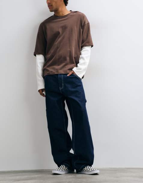 Stan Ray big job painter carpenter jeans in blue rinse - view 1