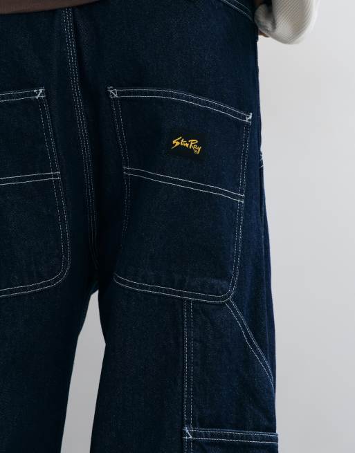 Stan Ray big job painter carpenter jeans in blue rinse, 2 of 5