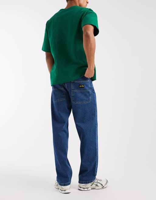Stan Ray denim relaxed fit jeans in indigo blue, 2 of 5
