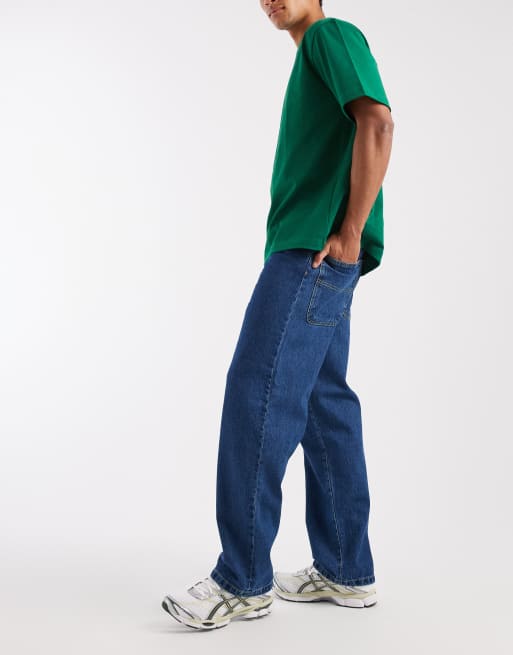 Stan Ray denim relaxed fit jeans in indigo blue, 3 of 5