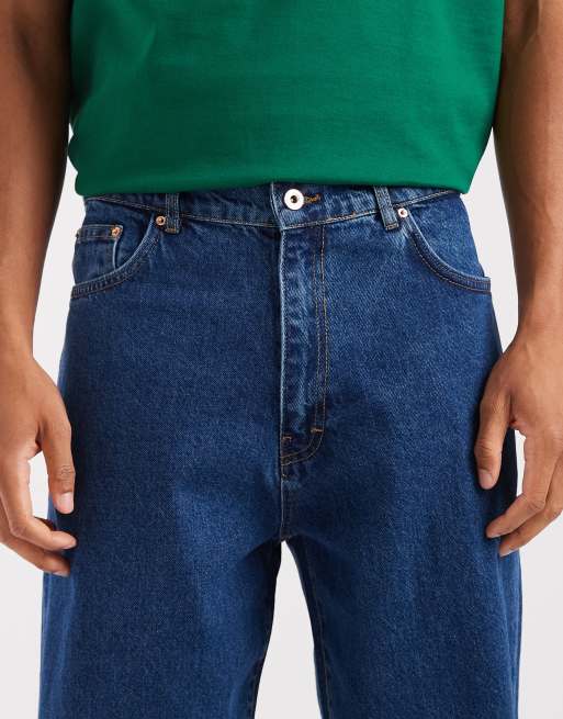 Stan Ray denim relaxed fit jeans in indigo blue, 5 of 5