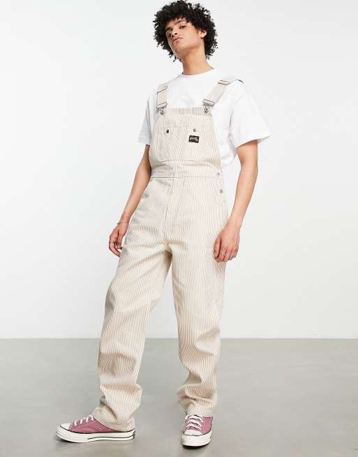 Stan Ray - Earls - Kakifarvede overalls i smæk-stil