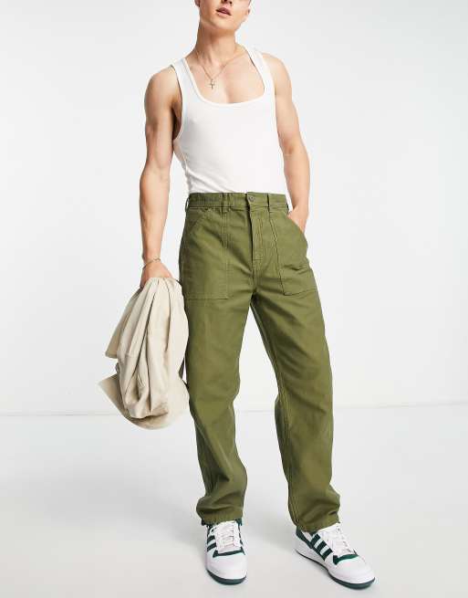 Stan Ray fat pant loose pants in khaki