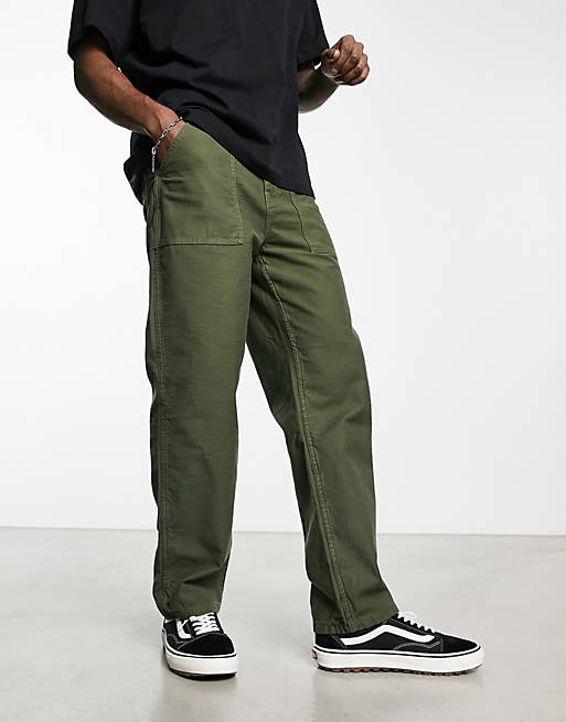 Stan Ray Fat pants in khaki | ASOS