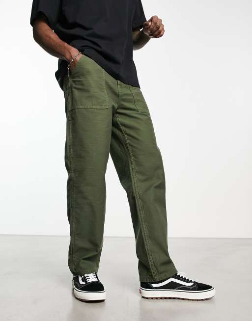 Stan Ray Fat pants in khaki | ASOS