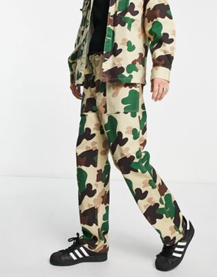 Stan Ray fat relaxed trousers in camo