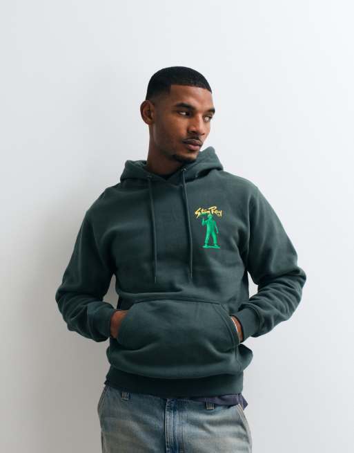 Stan Ray harmony hoodie in green, 3 of 5