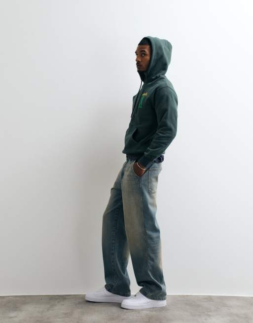 Stan Ray harmony hoodie in green, 4 of 5
