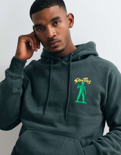 Stan Ray harmony hoodie in green, 5 of 5