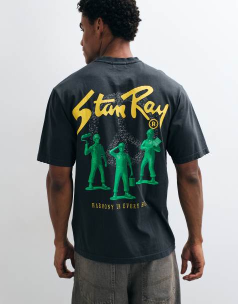 Stan Ray harmony t-shirt in washed black - view 1