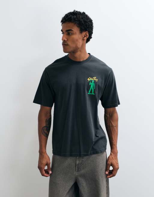 Stan Ray harmony t-shirt in washed black, 2 of 5
