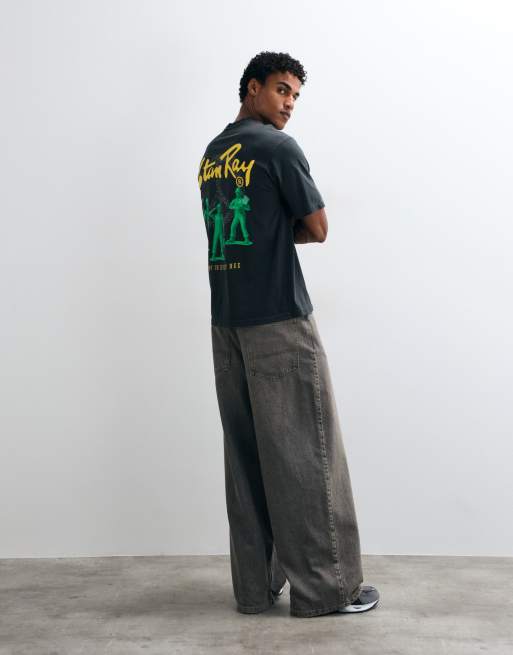 Stan Ray harmony t-shirt in washed black, 3 of 5