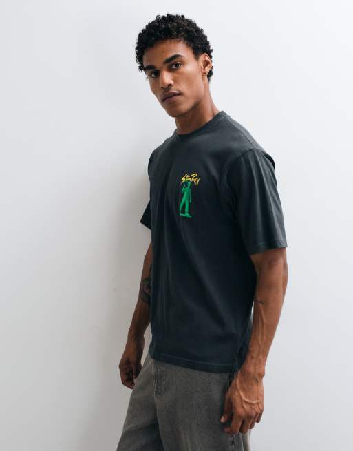 Stan Ray harmony t-shirt in washed black, 5 of 5