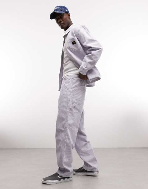 Stan Ray - Hickory - Multifarvede jeans med striber i afslappet pasform - Del af sæt - view 1