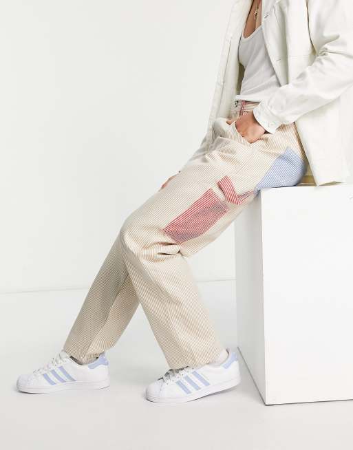 Stan Ray OG painter pants in hickory blue