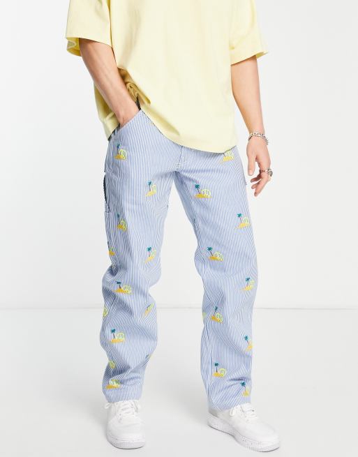 Stan Ray OG painter trouser in palm blue