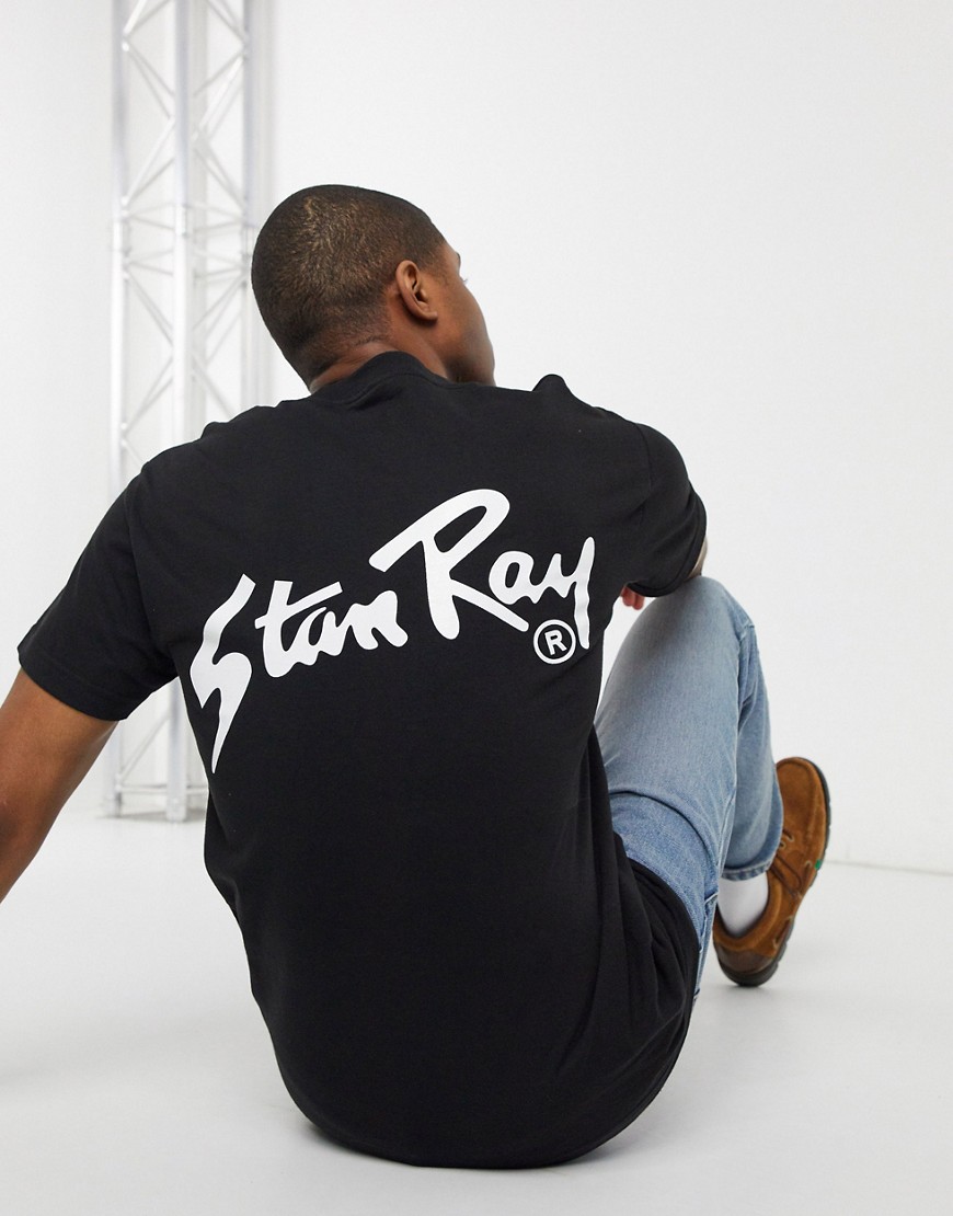 Stan Ray – OG – Svart t-shirt med tryck på ryggen