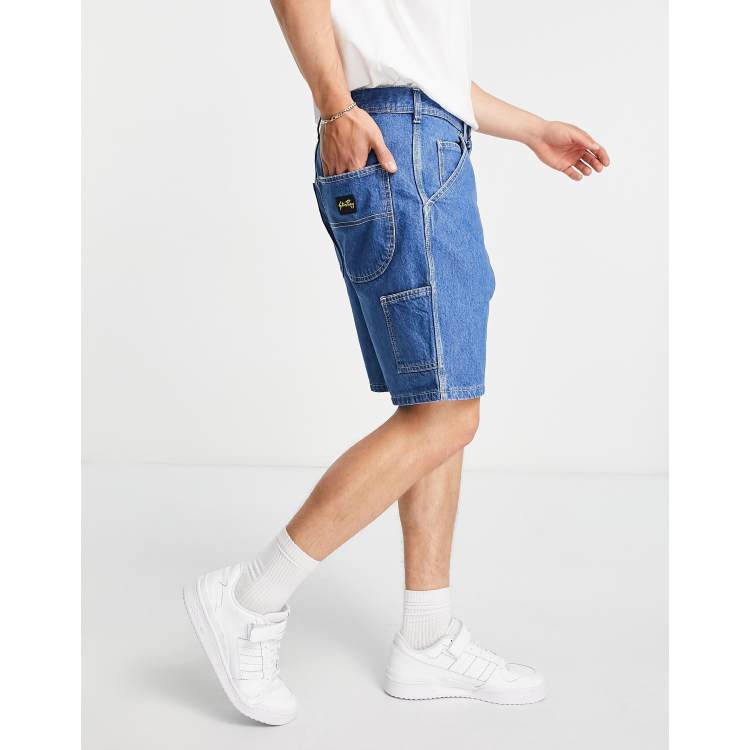 Stan Ray painter denim shorts in blue | ASOS