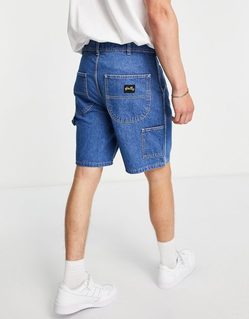 Stan Ray painter denim shorts in blue