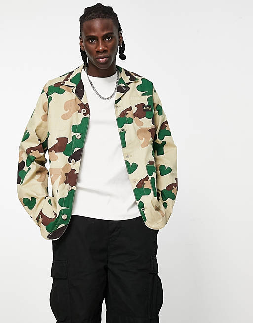 Shirts Stan Ray painters jacket in camo 