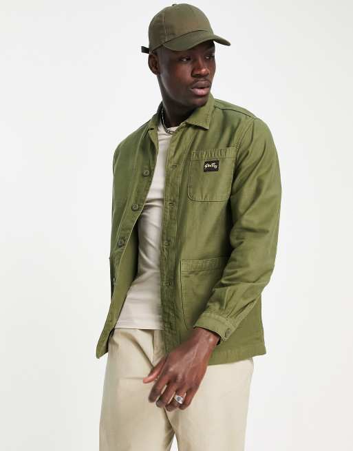 Stan Ray UTILITY JACKET - Light jacket - olive ripstop/olive 