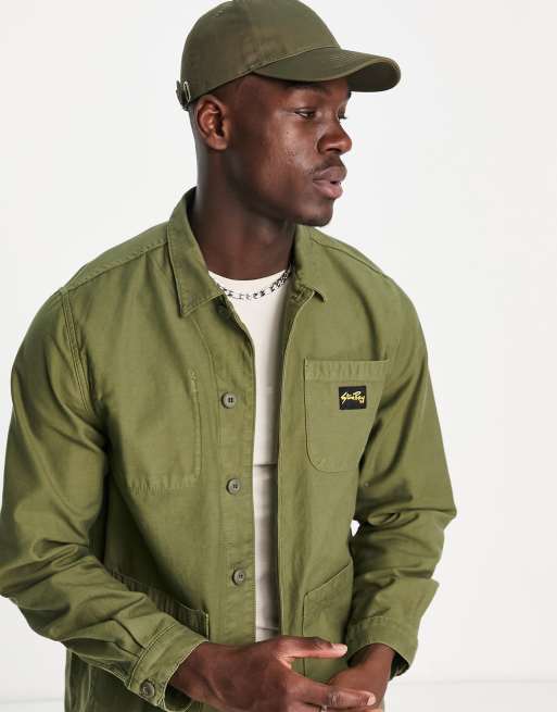 Green hotsell button jacket