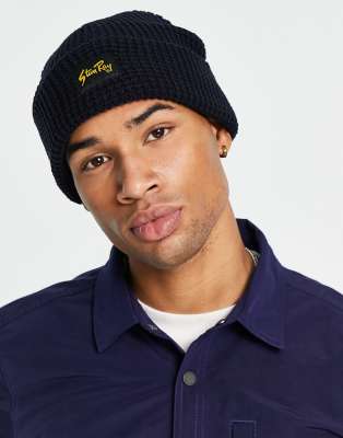 Stan Ray patch beanie in navy