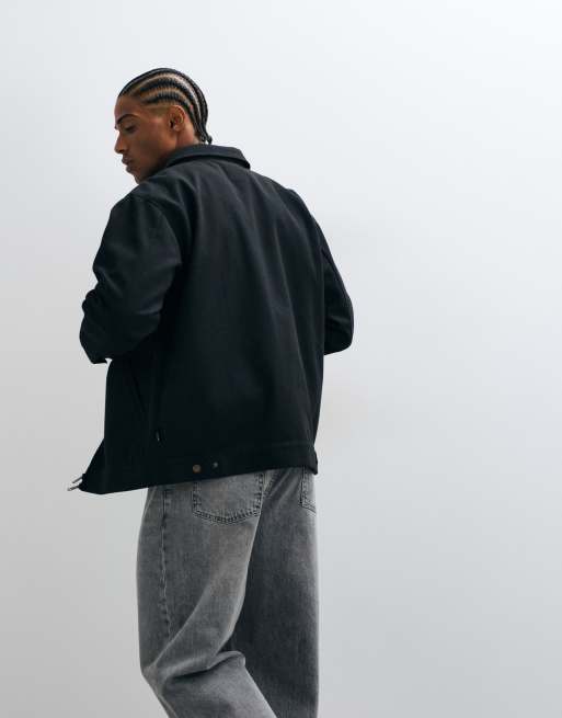 Stan Ray Pro garage workwear jacket in black, 3 of 5