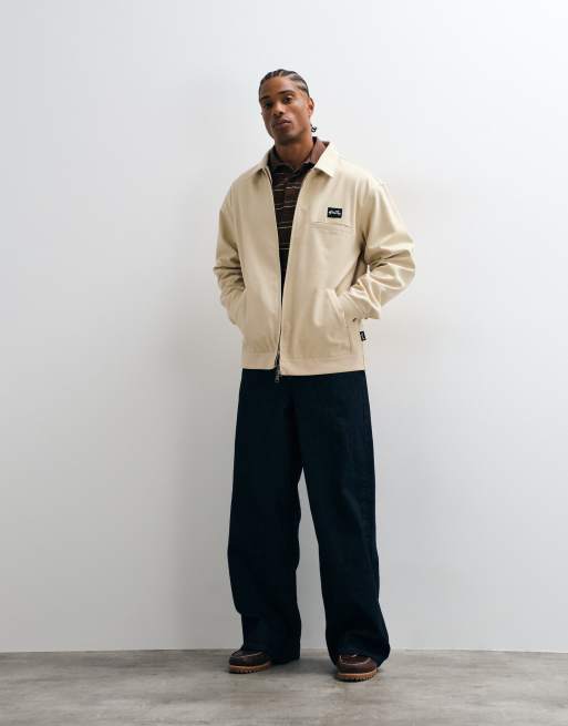 Stan Ray Pro garage workwear jacket in khaki, 2 of 5