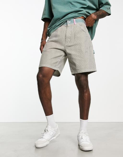 Stan Ray - Schildersshort met hickorystreep in multi