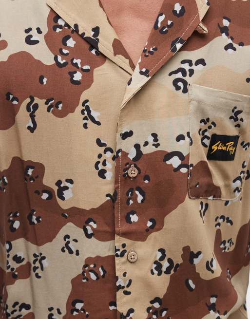 Stan Ray short sleeve camo print shirt in multi, 4 of 5