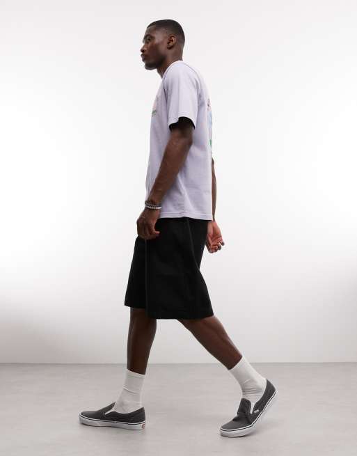 Stan Ray - Sorte chinoshorts i afslappet pasform, 3 af 5